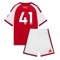 Arsenal Declan Rice #41 Replica Home Stadium Kit for Kids 2026-27 Short Sleeve (+ pants)